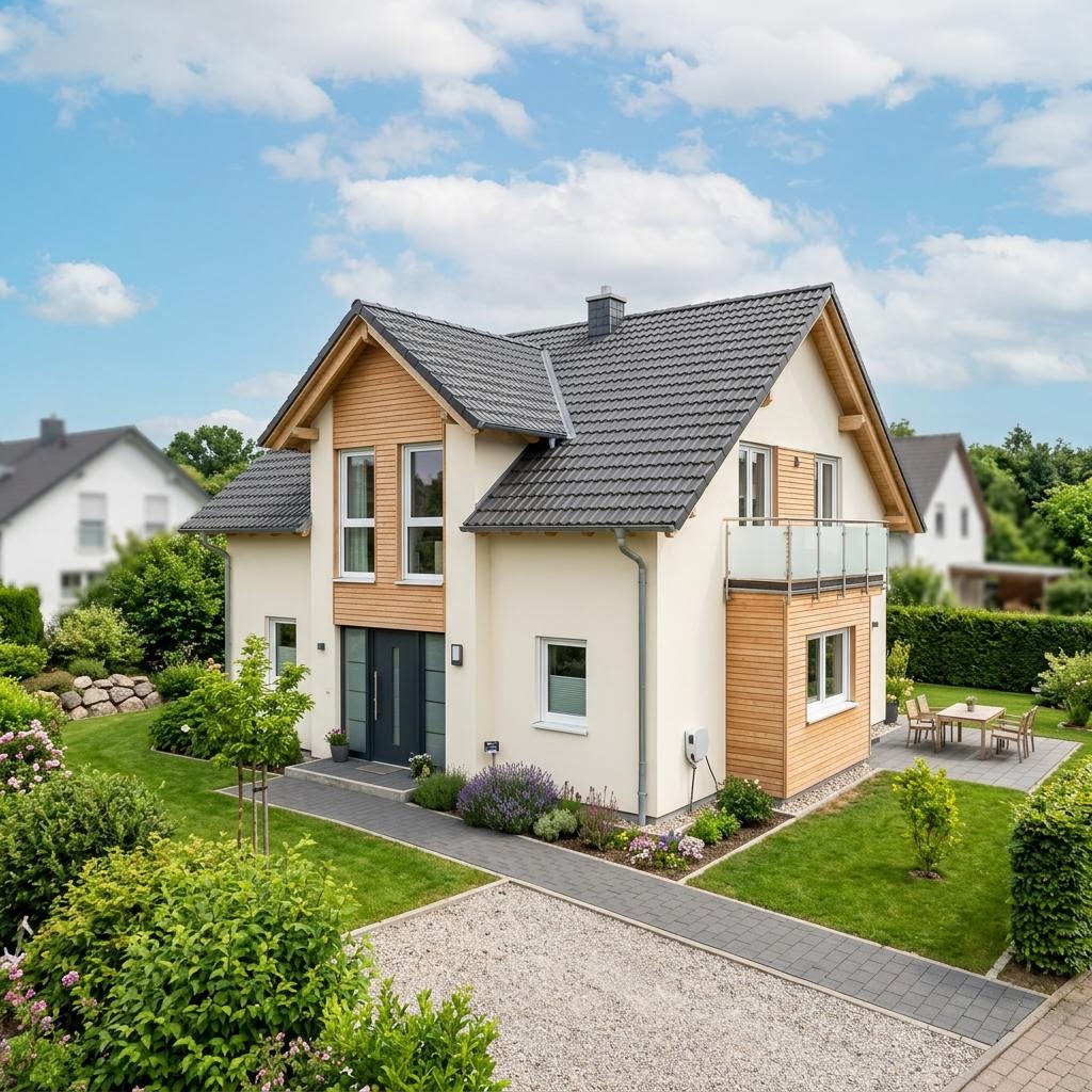 Ausbauhaus Ausbauhaus Classic 128 von allkauf haus — Satteldach, 128 m²