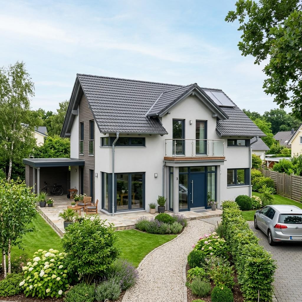 Ausbauhaus Home 3 von allkauf haus — Holztafelbau mit 137 m²