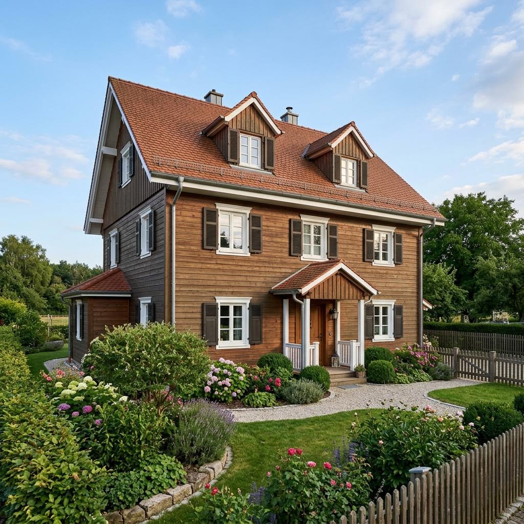 Amerikanisches Haus Portland 146 von Greenville — Fertighaus im Holzrahmenbau mit rund 146 m²
