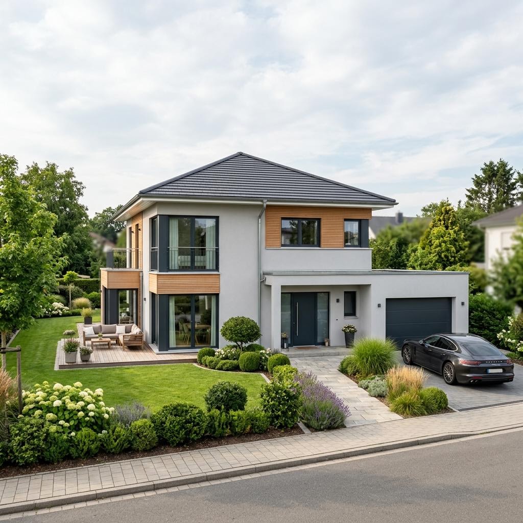 Luxusvilla & Designerhaus City Villa 190 von ARGE-HAUS — Holztafelbau mit 190 m²