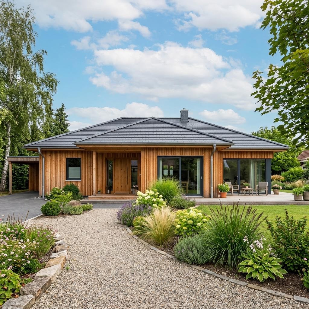 Bungalow Generation 5 Bungalow von allkauf haus — Fertighaus mit rund 128 m²