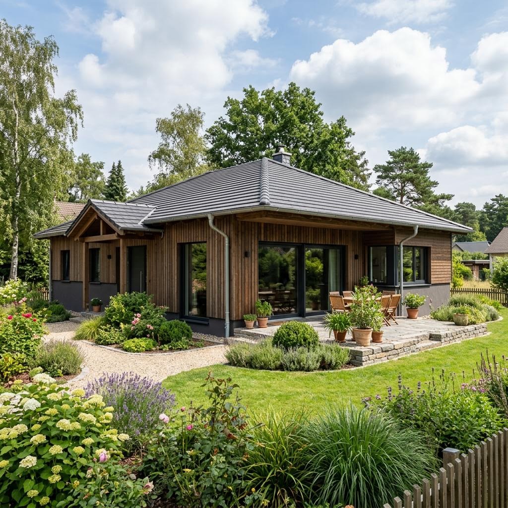 Bungalow Park 146 Bungalow von Danwood — Fertighaus mit rund 146 m²