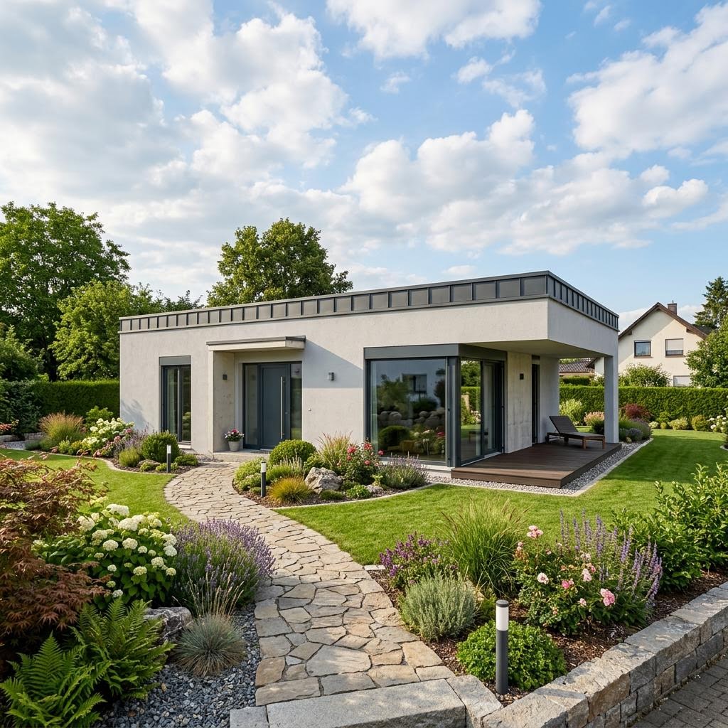 Bungalow Bungalow Flach 104 von Econ Das Haus — Massivhaus mit rund 104 m²