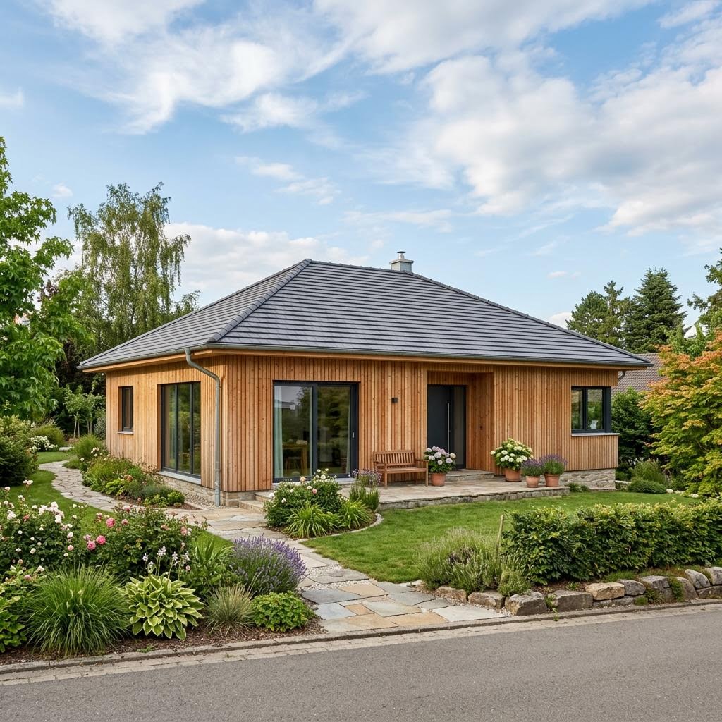 Bungalow Pro Bungalow 98 von ProHaus — Fertighaus mit rund 98 m²