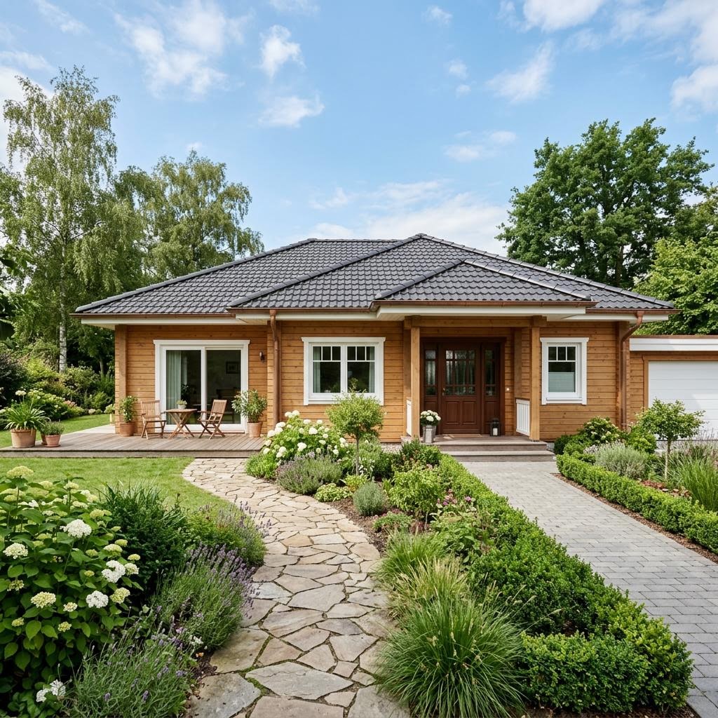 Bungalow Bungalow 129 von Suckfüll Energiesparhaus — Holztafelbau mit rund 129 m²