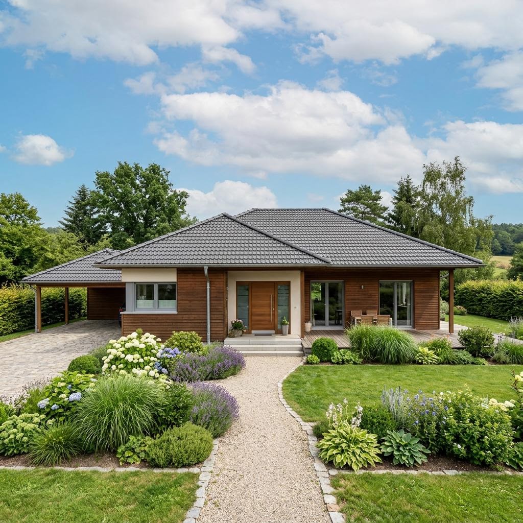 Bungalow Bungalow 146 von Suckfüll Energiesparhaus — Holztafelbau mit rund 146 m²