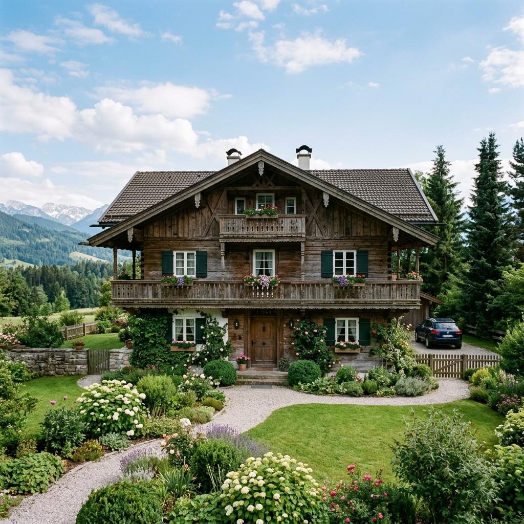 Chalet Chalet Sonntagshorn 132 von Chiemgauer Holzhaus — Holzhaus in Holztafelbau mit rund 132 m²