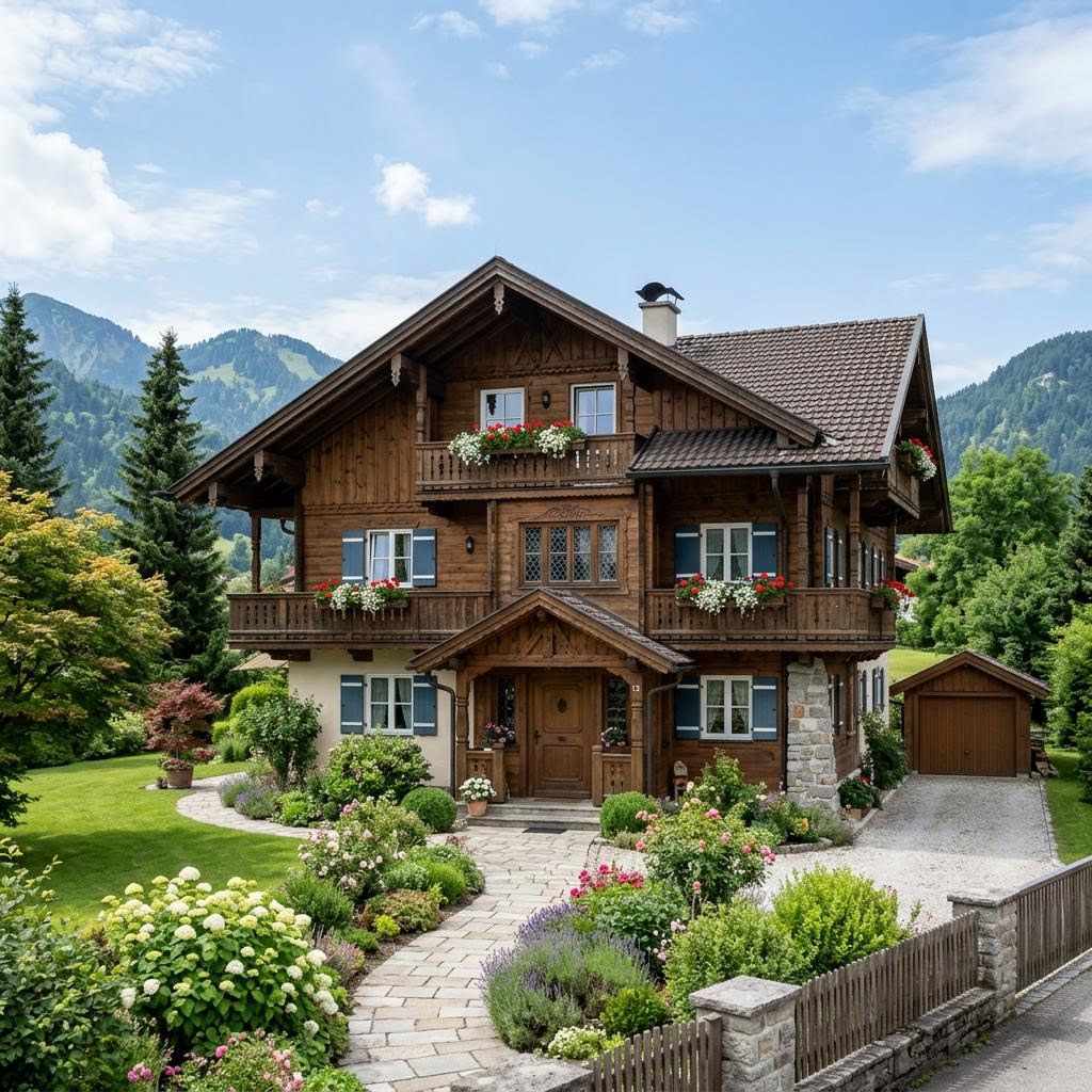 Chalet Chalet Watzmann 188 von Fullwood Wohnblockhaus — Blockhaus aus Blockbohlen mit rund 188 m²