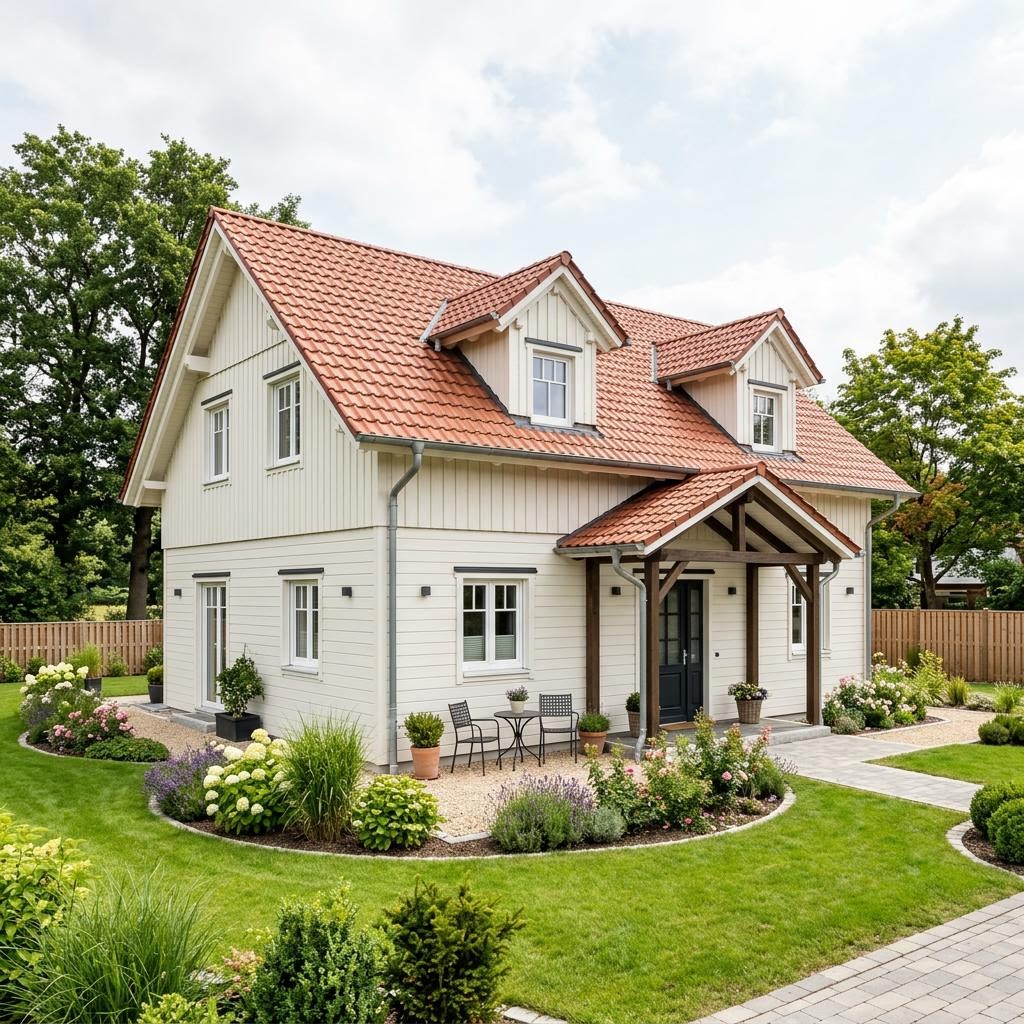 Landhaus Landhof 125 von Danhaus — Holzrahmenbau mit 125 m²