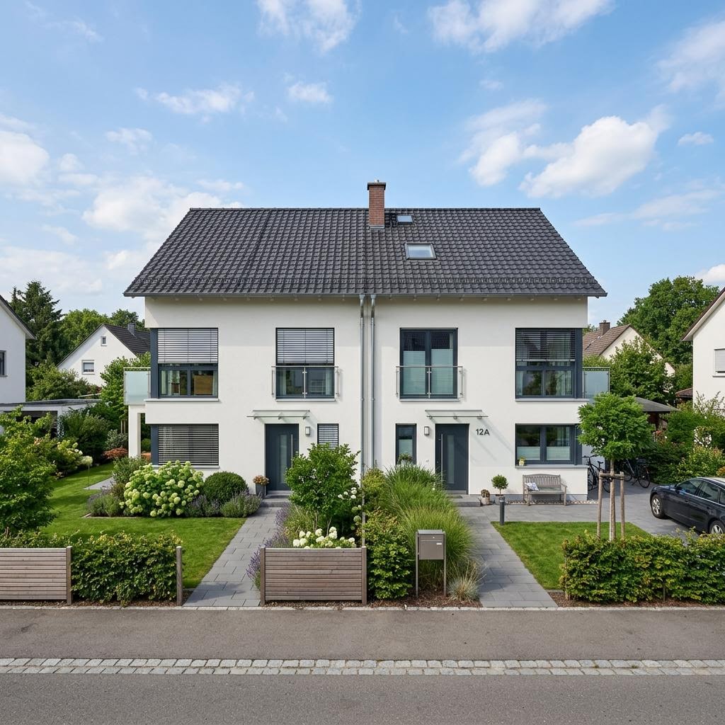 Doppelhaus Doppelhaus Kompakt 124 von Econ Das Haus — Massivhaus mit rund 124 m²