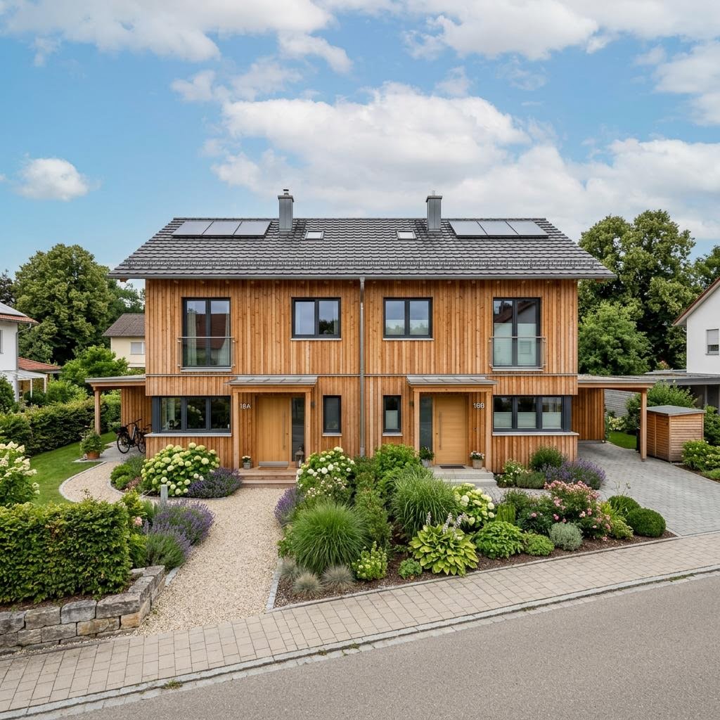 Doppelhaus Twin Komfort 136 von Keitel-Haus — Fertighaus mit rund 136 m²