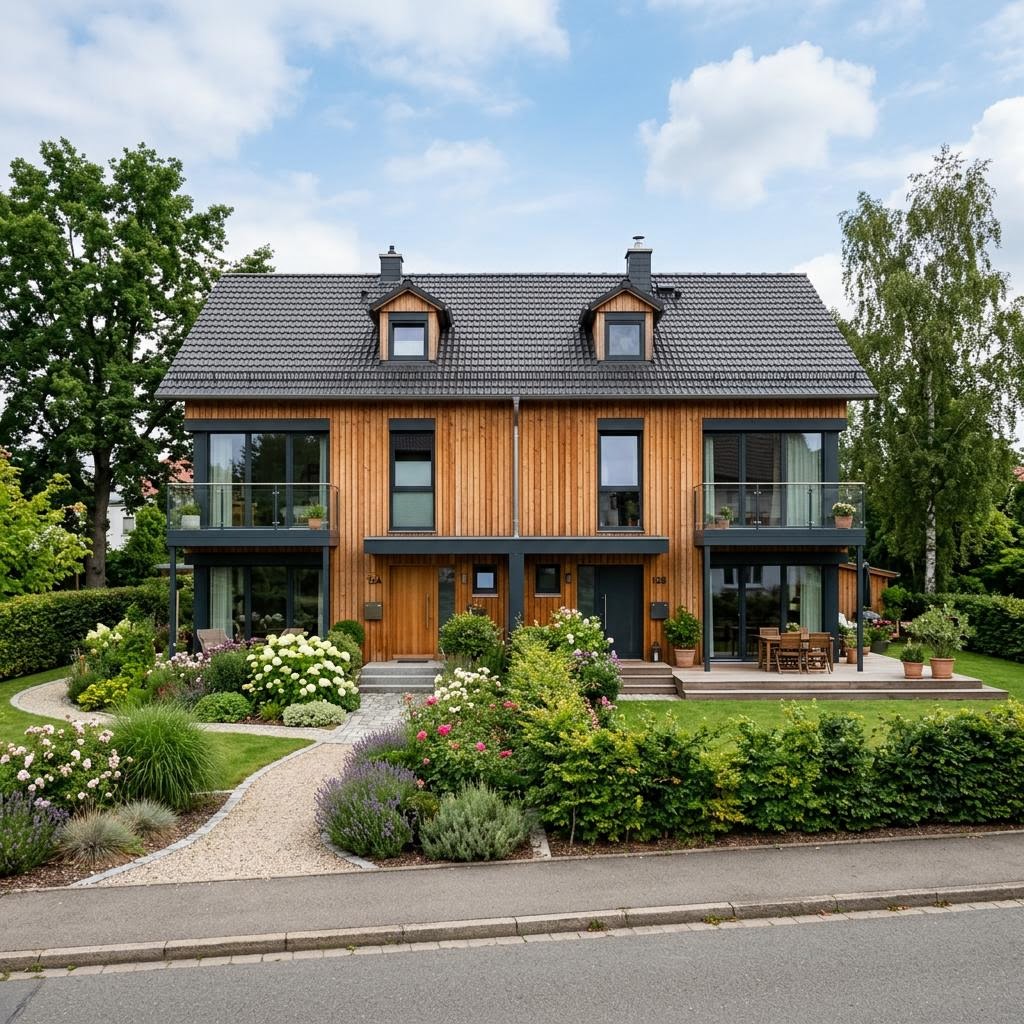 Doppelhaus Pro Duo 106 von ProHaus — Fertighaus mit rund 106 m²