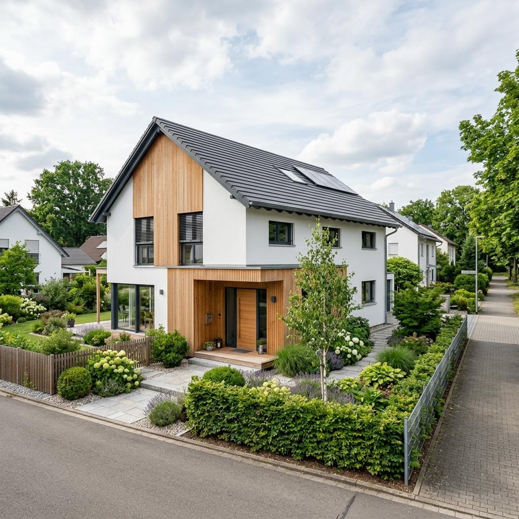 Einfamilienhaus EVOLUTION 143 V5 von Bien-Zenker — Fertighaus mit Satteldach und 146 m²