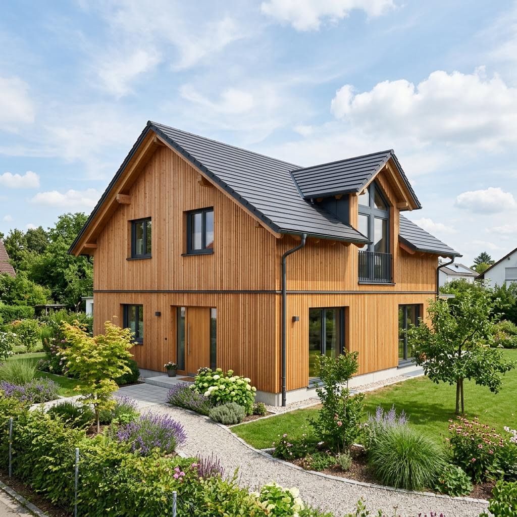 Einfamilienhaus Klassik Zwerch 126 von Büdenbender Hausbau — Fertighaus mit rund 126 m²