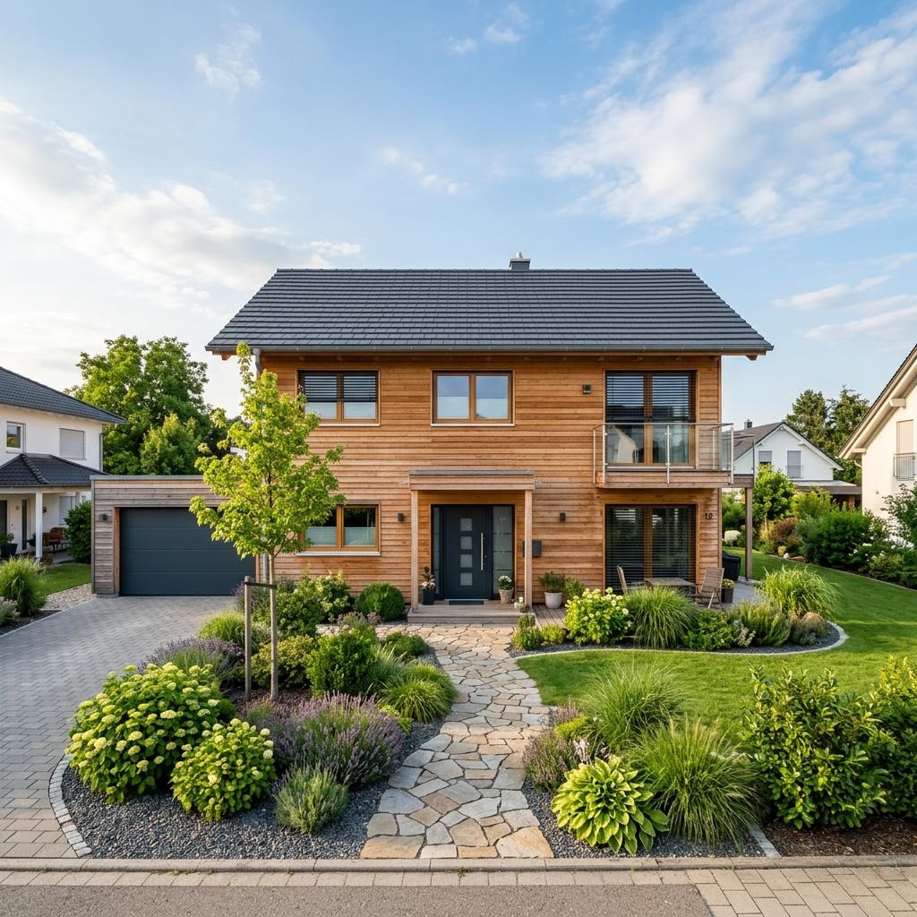 Einfamilienhaus Ökohaus 158 von Fertighaus WEISS — Fertighaus mit rund 158 m²