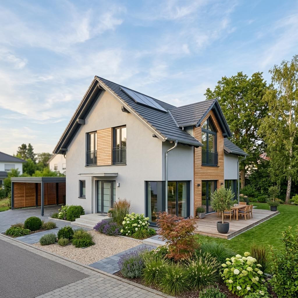 Einfamilienhaus VIO 302 von FingerHaus — Holztafelbau mit rund 145 m²