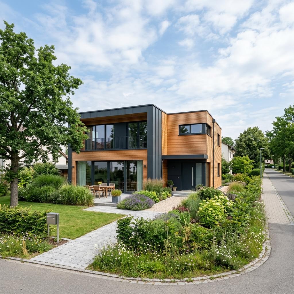 Einfamilienhaus Serie Town 134 von GROPYUS — Holztafelbau mit rund 134 m²