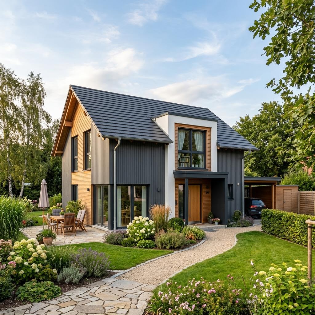 Einfamilienhaus VARIANT 15-102 von Hanse Haus — Holztafelbau mit rund 102 m²