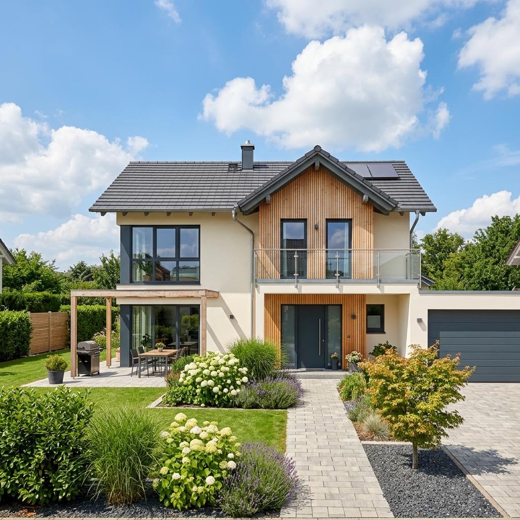 Einfamilienhaus Medley 3.0 300 von Heinz von Heiden — Massivhaus mit Satteldach und 125 m²
