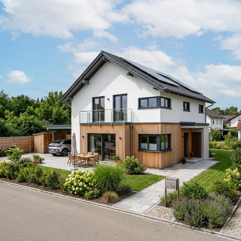 Einfamilienhaus Quera 146 von Heinz von Heiden — Massivhaus mit Satteldach und 146 m²