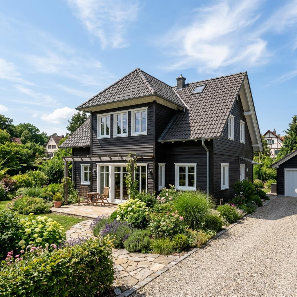 Einfamilienhaus Solitär Kompakt 118 von Keitel-Haus — Fertighaus mit rund 118 m²