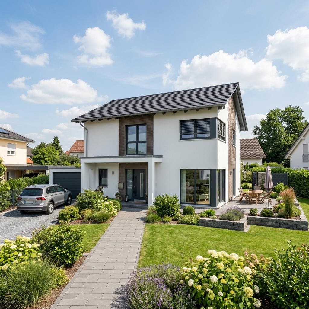 Einfamilienhaus Vitalis 134 von Kern-Haus — Massivhaus mit Satteldach und 134 m²