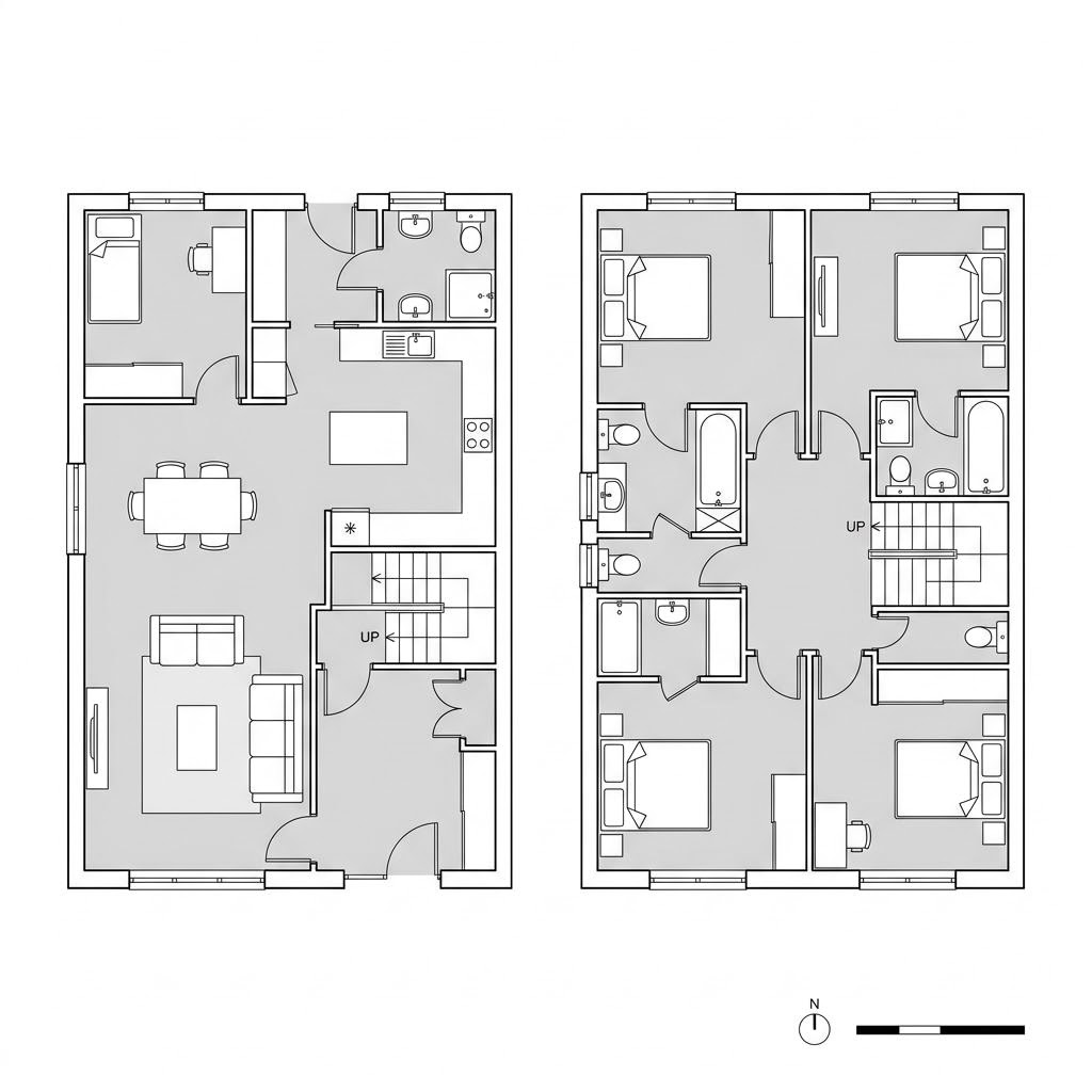 Grundriss SUNSHINE 143 V4 – 145 m² Einfamilienhaus mit 5 Zimmern