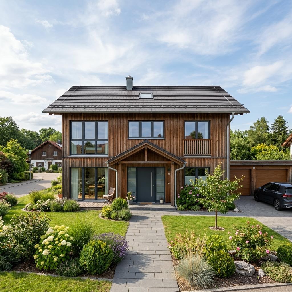 Einfamilienhaus SUNSHINE 167 V6 von Living Haus — Holztafelbau mit rund 167 m²