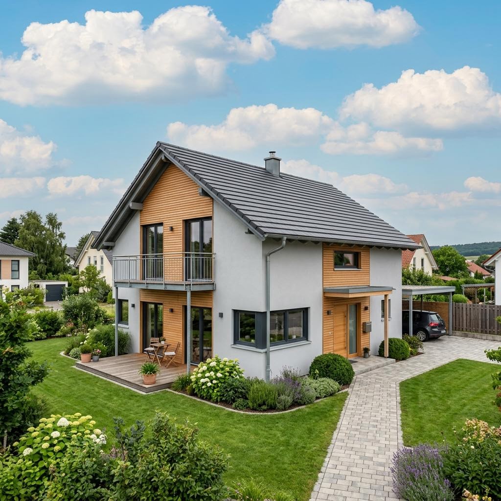 Einfamilienhaus FamilyStyle 20.02 S von massa haus — Ausbauhaus mit Satteldach und 148 m²