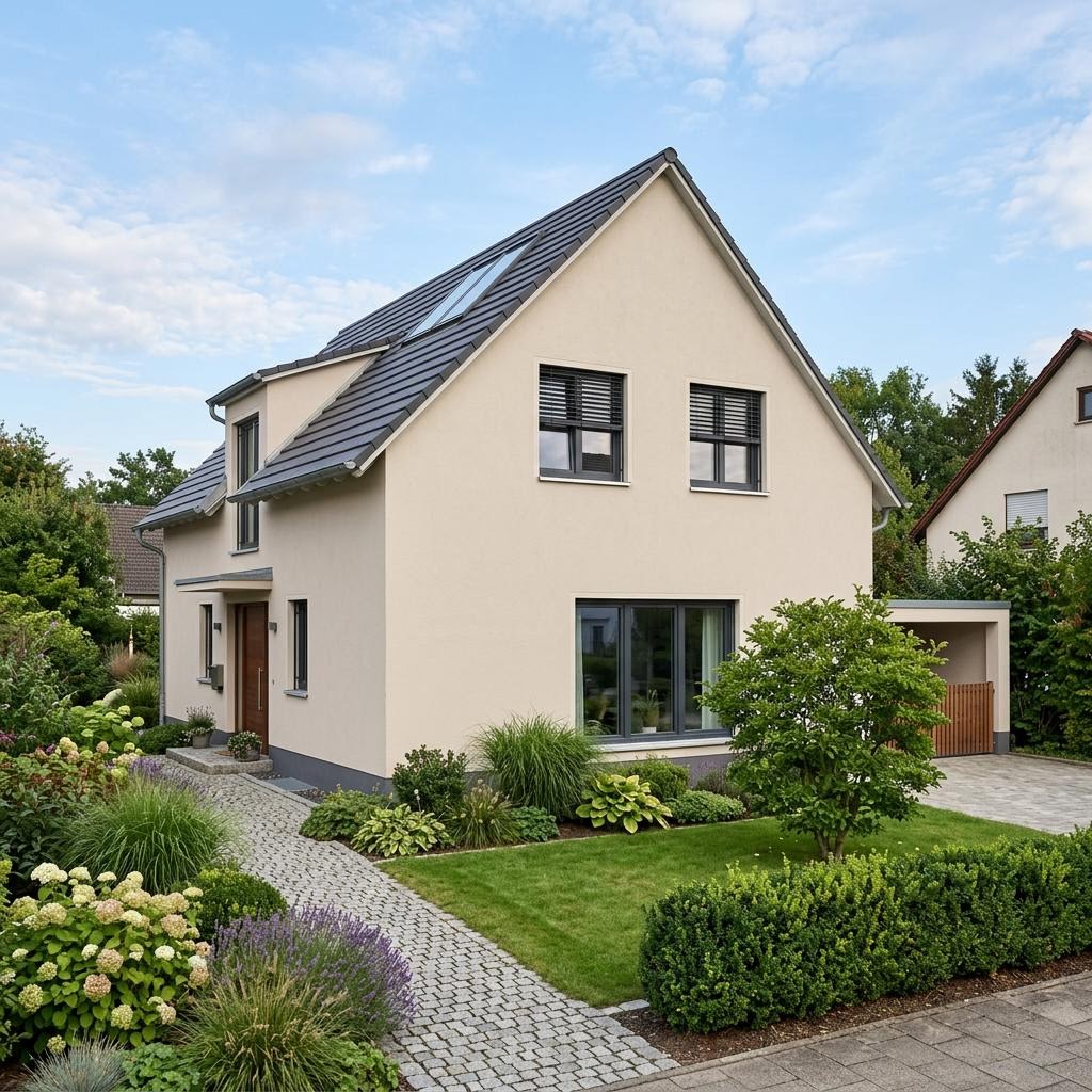 Einfamilienhaus Ziegelmassiv-Familienhaus 118 von Rötzer Ziegel-Element-Haus — Massivhaus mit rund 118 m²