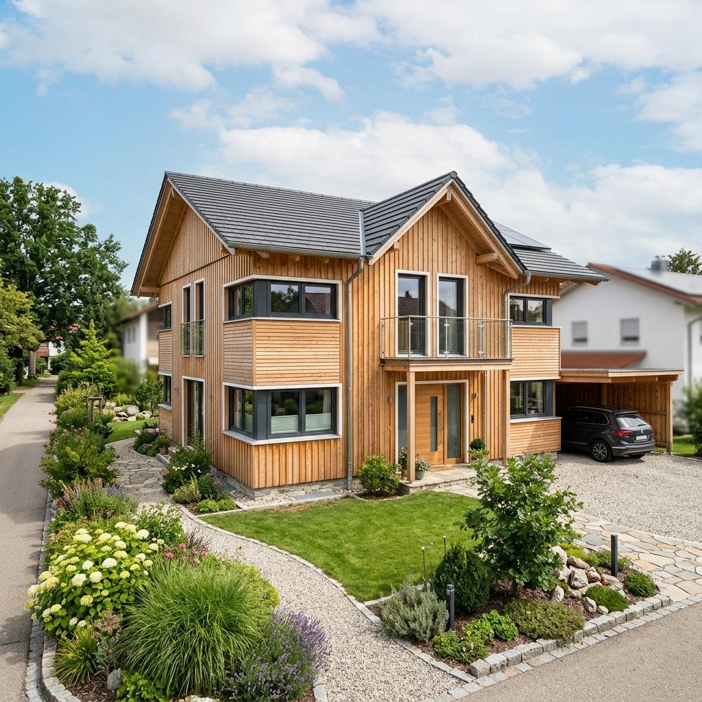 Einfamilienhaus Lifestyle 142 von Suckfüll Energiesparhaus — Holztafelbau mit rund 142 m²