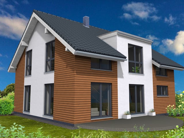 Einfamilienhaus Lifestyle 179 von Suckfüll Energiesparhaus — großes Fertighaus mit 168 m² Wohnfläche