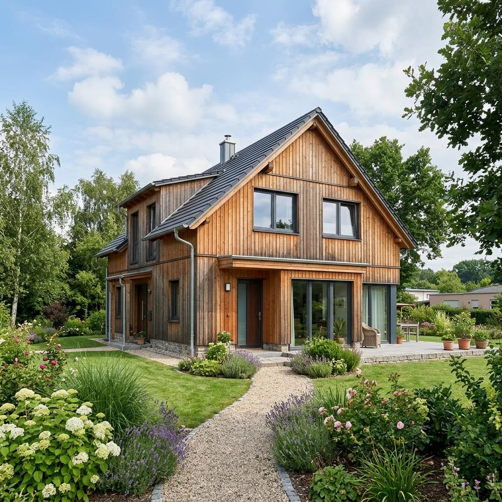 Einfamilienhaus Alpina 152 von TALBAU-Haus — Fertighaus mit rund 152 m²