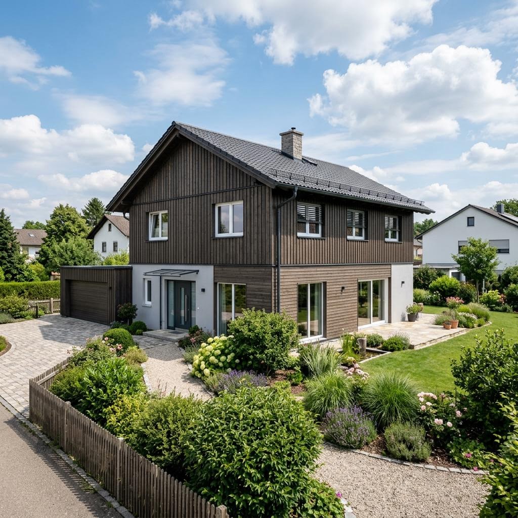 Einfamilienhaus Alpina 168 von TALBAU-Haus — Fertighaus mit rund 168 m²