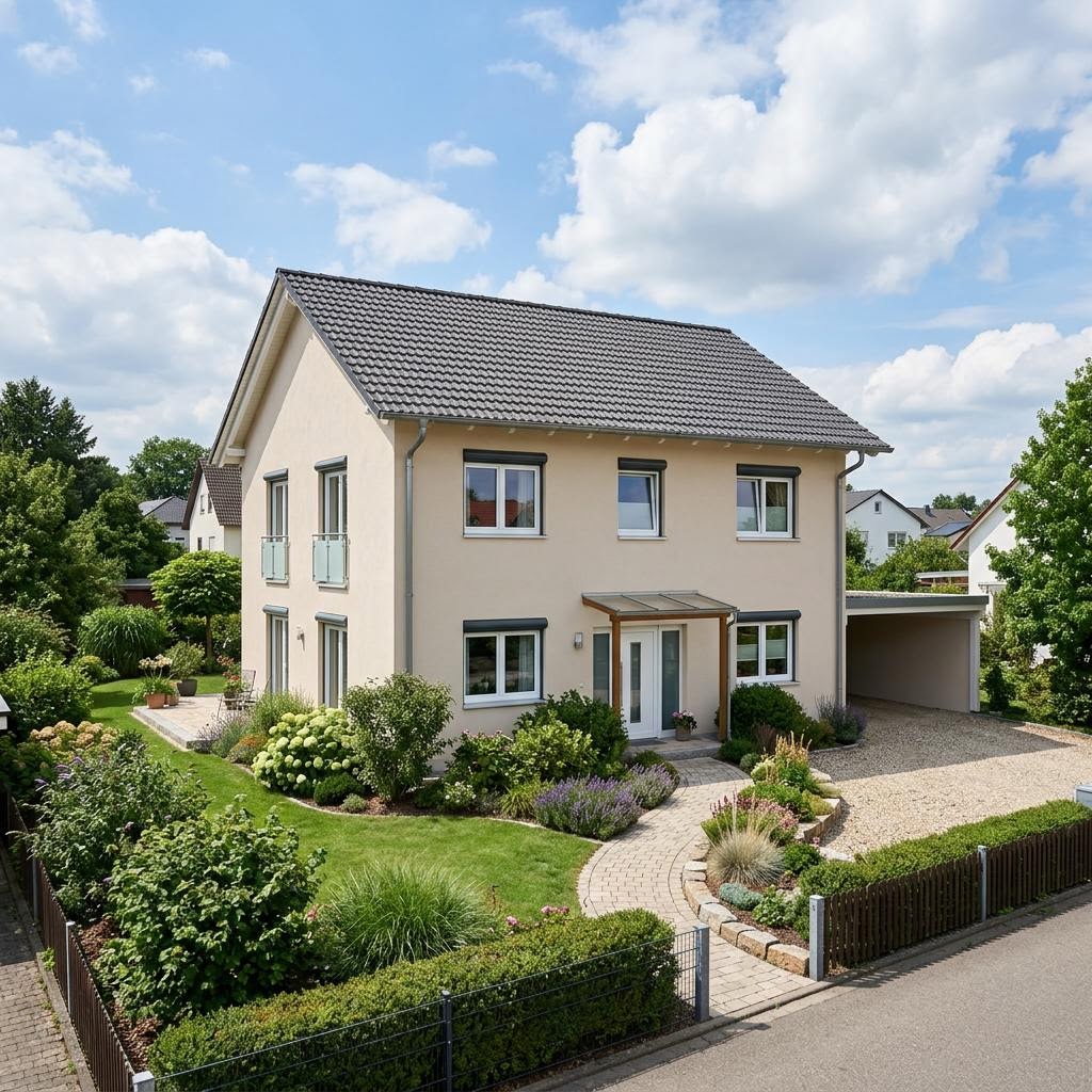 Einfamilienhaus Massiv Familie 142 von Team Massivhaus — Massivhaus mit rund 142 m²