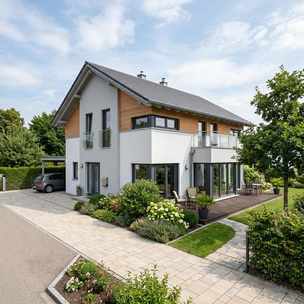 Einfamilienhaus Flair 152 RE von Town & Country Haus — Massivhaus mit Satteldach und 152 m²