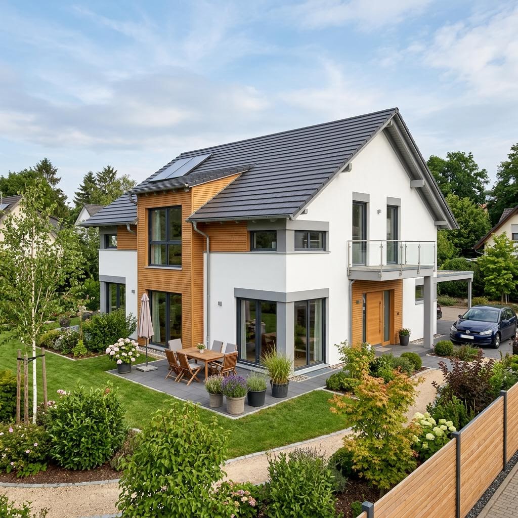 Einfamilienhaus Maxime 600 von Viebrockhaus — geräumiges Massivhaus mit sechs Zimmern