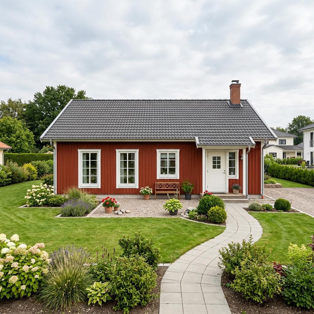 Schwedenhaus Vega von Eksjöhus — Holzrahmenbau mit 110 m²