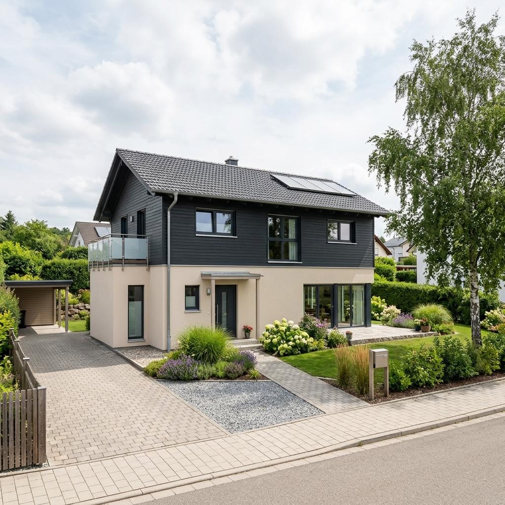 Singlehaus Kompakt 98 von ELK Haus — Holztafelbau mit 98 m²