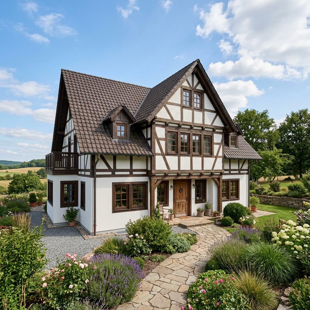 Fachwerkhaus Fachwerkhaus Bauerndiele 148 von Fuhrberger Fachwerkhaus — Fachwerk in Eiche mit rund 148 m²