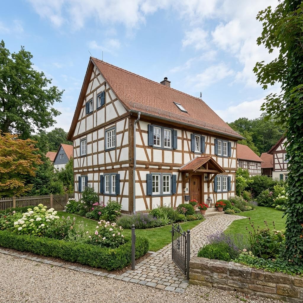 Fachwerkhaus Fachwerkhaus Speicherhaus 162 von Fuhrberger Fachwerkhaus — Fachwerk in Holzskelettbau mit rund 162 m²