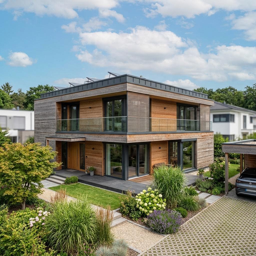 Flachdachhaus Cube 168 von Haas Fertigbau — Fertighaus mit rund 168 m²