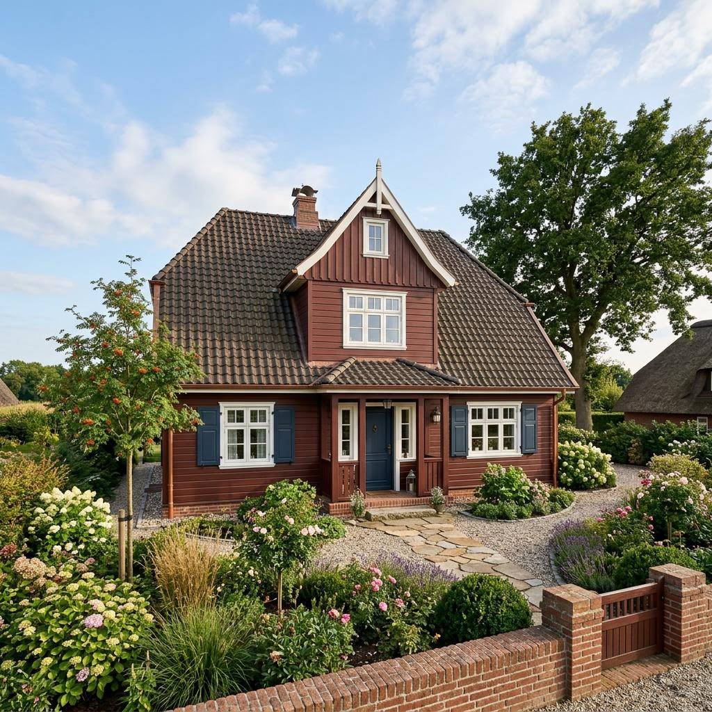 Friesenhaus Friesenhaus Wattenmeer 138 von Albert Haus — Fertighaus in Holztafelbau mit rund 138 m²