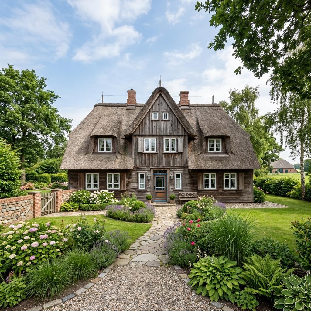 Friesenhaus Deichkrone 128 von Dammann-Haus — Fertighaus mit rund 128 m²