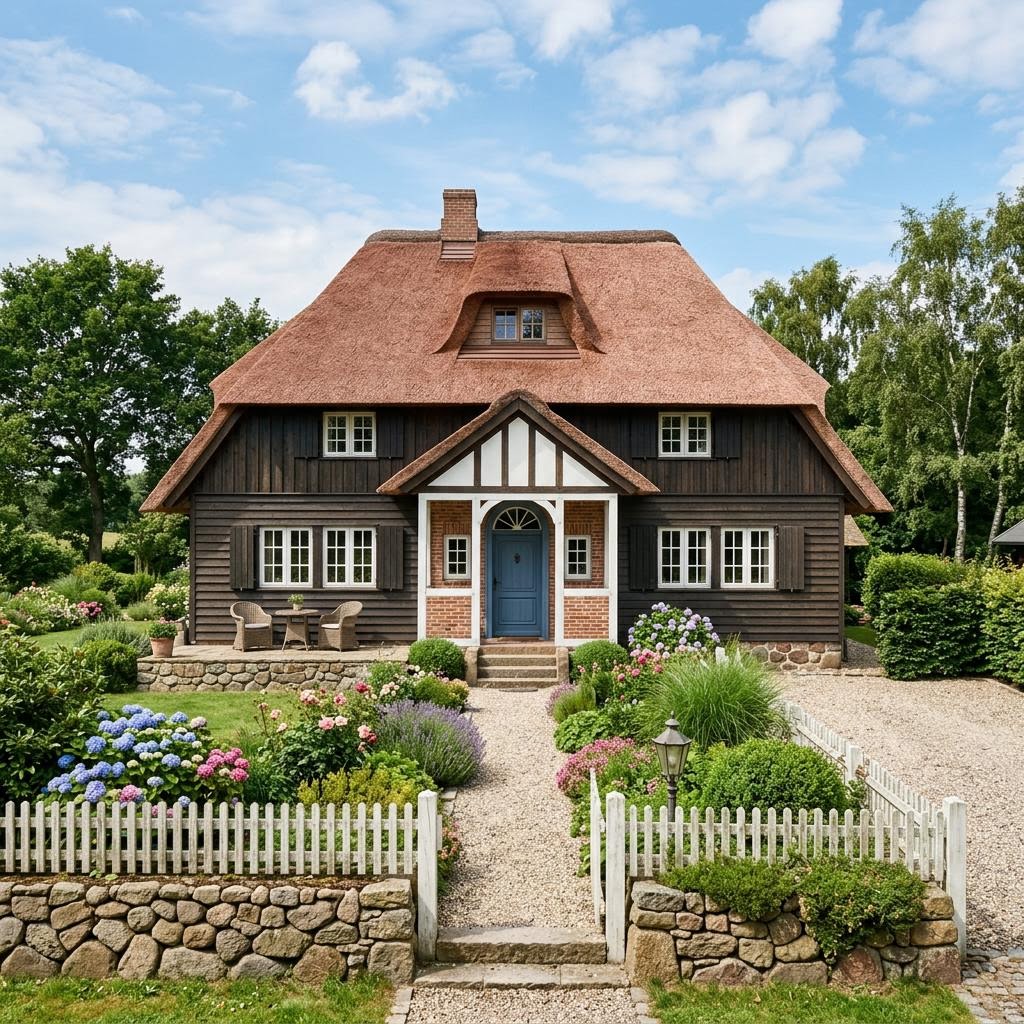 Friesenhaus Möwennest 112 von Dammann-Haus — Fertighaus mit rund 112 m²