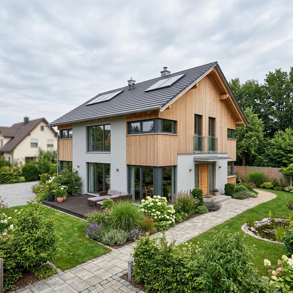 Ausbauhaus Selbstbau Aura 133 von Gussek Haus mit Satteldach — Fertighaus mit 133 m² zur Eigenleistung