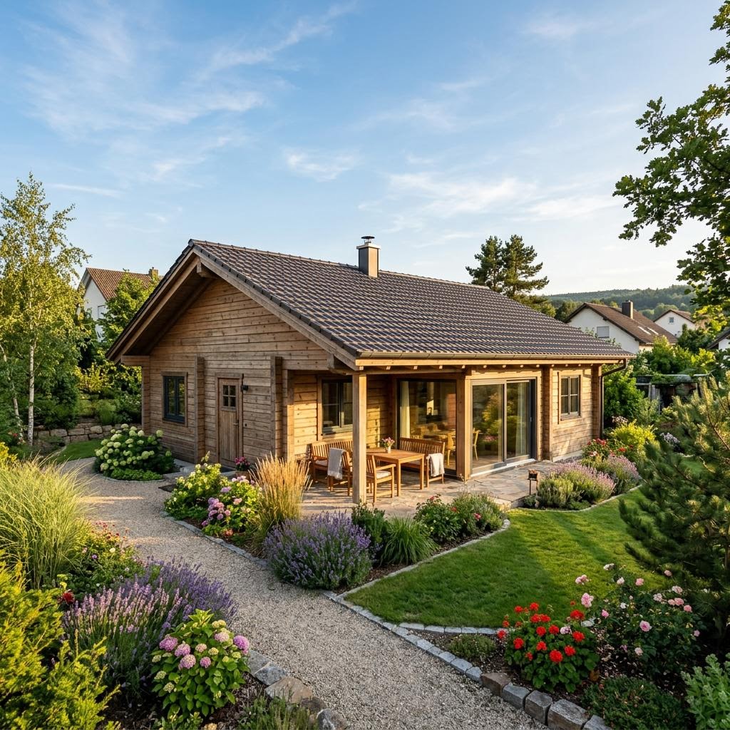 Finnisches Ferienhaus Lakka 78 von Honka aus Blockbohlen