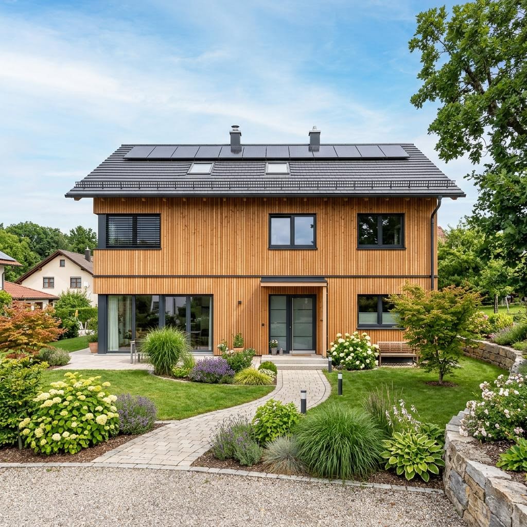Einfamilienhaus Family 182 von KAMPA — Fertighaus mit rund 182 m²