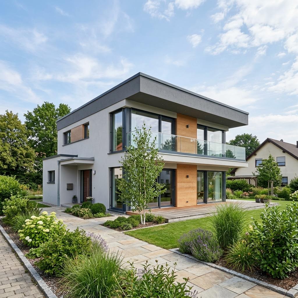 Kubushaus Kubushaus ART 202 von HUF HAUS — Fertighaus mit rund 202 m²