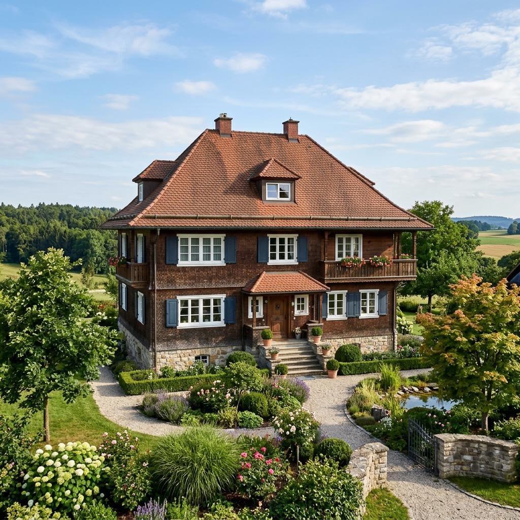 Landhaus Landhaus Lexington 162 von Greenville — Fertighaus im Holzrahmenbau mit rund 162 m²